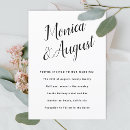 Search for black and white shower wedding invitations Calligraphy