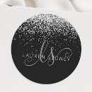 Search for silver monogram envelope seals Monogrammed