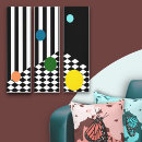 Search for triptych art Black and white