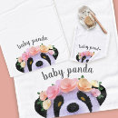 Search for panda bear bath towels Black and white