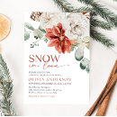 Search for february bridal shower invitations Snow in love