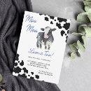 Search for moo cow birthday invitations Whimsical