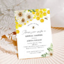 Search for honey bee bridal shower invitations Floral
