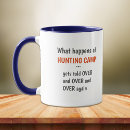 Search for hunting camp mugs Funny