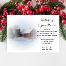 Search for farm christmas invitations Red barn