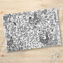 Search for black and white pattern tea towels Birds