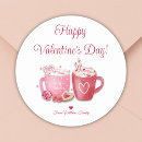 Search for valentines chocolate stickers Red