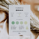 Search for info bridesmaid cards Colour palette