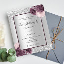 Search for burgundy and silver weddings Winter