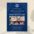 Search for photo bar bat mitzvah invitations Glitter