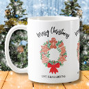 Search for holly coffee mugs Red green