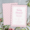 Search for retro pattern invitations Pastel