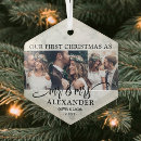 Search for marble christmas tree decorations Mr and mrs