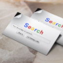 Search for search engine business cards Professional
