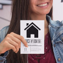 Search for black housewarming party invitations Open house