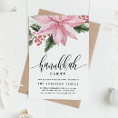 Search for hanukkah seasonal invitations Watercolor