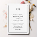 Search for black border invitations Traditional classic classy