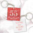 Search for 55 key rings Birthday