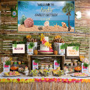 Search for luau banners Tropical island