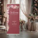 Search for pink flowers welcome wedding signs Dusty rose