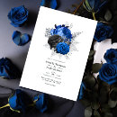 Search for silver and black wedding invitations Royal