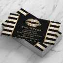 Search for distributor business cards Makeup artist