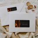 Search for orange black return address labels Modern