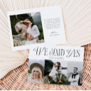 Search for wedding announcement cards Multi photo
