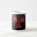 Search for radioactive symbol mugs Warning