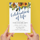 Search for sunflower celebration of life invitations Death