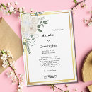 Search for floral border wedding invitations Classic