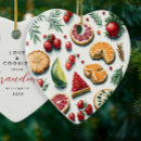Search for cookie christmas tree decorations Red and green