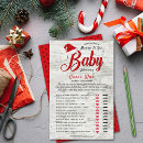 Search for christmas games Baby shower