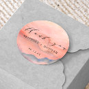 Search for sunset wedding stickers Thank you