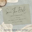 Search for chic wedding save the dates Minimalist