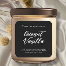 Search for black candle stickers Small business