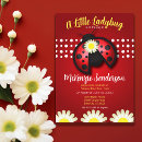 Search for ladybug baby shower invitations Flowers