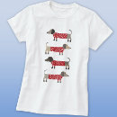 Search for dachshund dog womens tshirts Cute