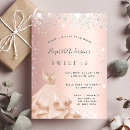 Search for rose gold dress invitations Girly