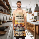 Search for wine lover aprons Humour