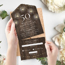 Search for rustic wedding anniversary invitations Elegant