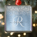 Search for blues christmas tree decorations For her