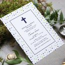 Search for geometric christening invitations Boy