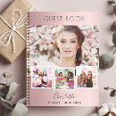 Search for pink guest books Party