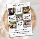 Search for memorial collage invitations Celebration of life