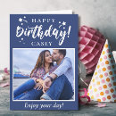 Search for photo birthday cards Blue