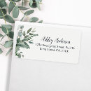 Search for tropical return address labels Leaves