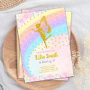 Search for fairy princess invitations Baby girl
