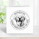 Search for golden retriever rubber stamps Dog