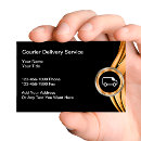 Search for shipping service business cards Courier